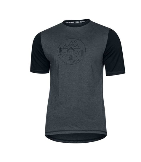 T-Shirt Fogg Tee Ramble Dark Grey Męski S Inna marka