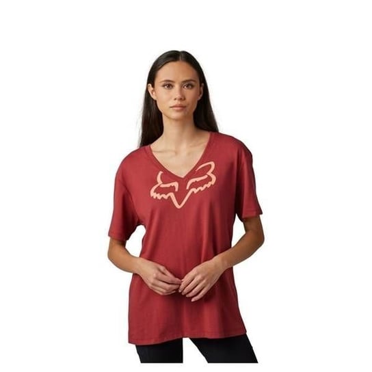 T-SHIRT FOX LADY BOUNDARY TOP SCARLET Inna marka