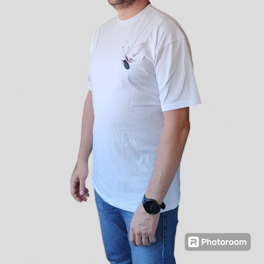T-shirt gołąb z granatem - biały Inna marka