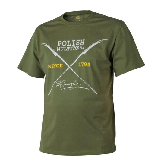 T-Shirt Helikon (Polish Multitool) - Bawełna - U.S. Green (TS-PMT-CO-29) Inna marka