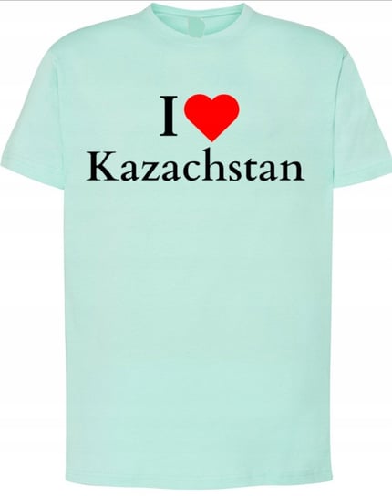 T-Shirt I Love Kazachstan Kocham Kazachstan r.L Inna marka