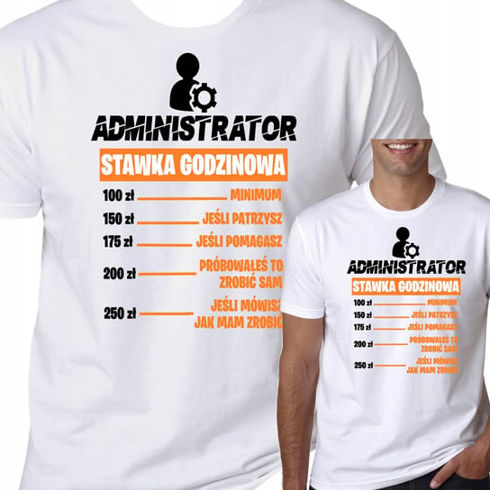 T-Shirt Koszulka Administrator Zawód S 1082 Inna marka