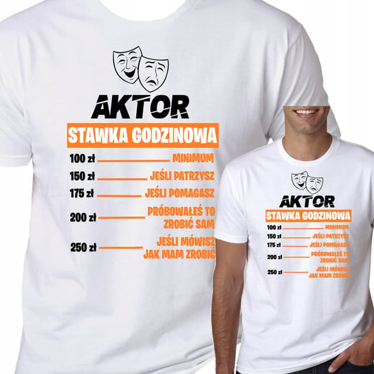 T-Shirt Koszulka Aktor Zawód L 1083 Inna marka