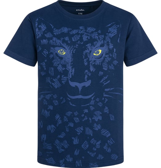 T-shirt Koszulka Bluzka dziecięca chłopięca 158 Bawełniana Granat Puma Endo Endo