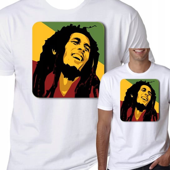 T-Shirt Koszulka Bob Marley Rasta Reggae L 0812 Inna marka