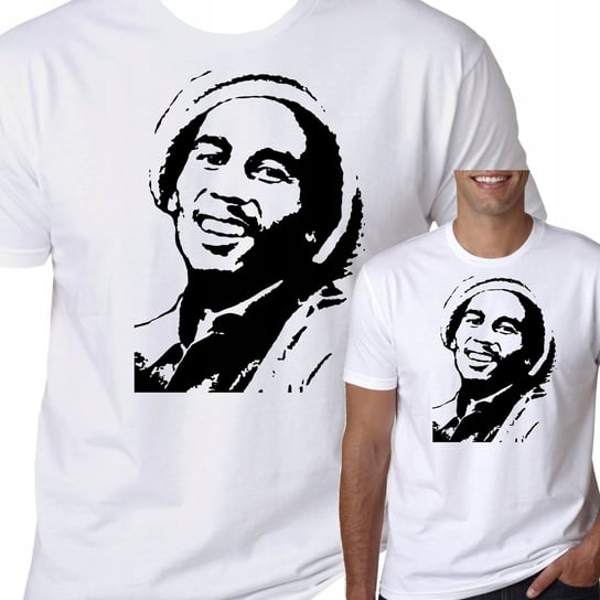 T-Shirt Koszulka Bob Marley Rasta Reggae L 0813 Inna marka