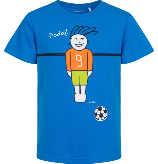 T-shirt Koszulka chłopięca dziecięca bawełna 152 Podaj piłkę! Endo