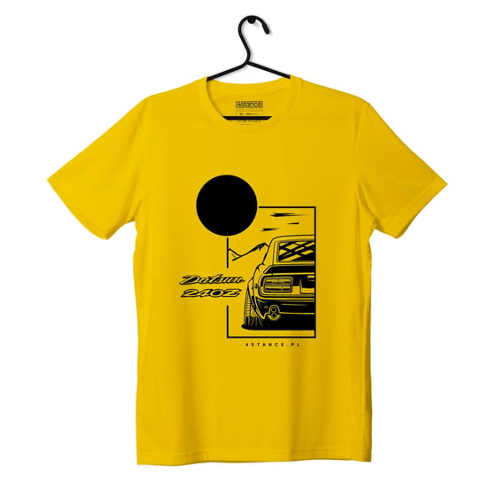 T-shirt koszulka Datsun 240Z żółta-S ProducentTymczasowy