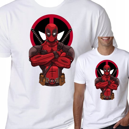 T-Shirt Koszulka Deadpool Marvel L 0293 Inna marka