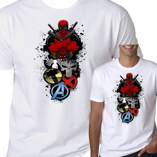 T-Shirt KOSZULKA DEADPOOL MARVEL M 0296 Inna marka