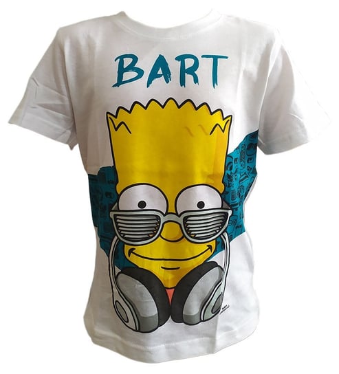 T-Shirt Koszulka Dla Chłopca Chłopięca Simpsons 7Y The Simpsons