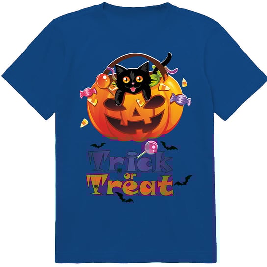 T-Shirt Koszulka Dla Dziecka Halloween Słodycze Albo Psikus 140 Jakość PolskaKoszulka