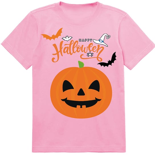 T-SHIRT KOSZULKA DLA DZIECKA HAPPY HALLOWEEN DYNIA 140 JAKOŚĆ PolskaKoszulka