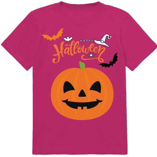 T-SHIRT KOSZULKA DLA DZIECKA HAPPY HALLOWEEN DYNIA 164 JAKOŚĆ PolskaKoszulka