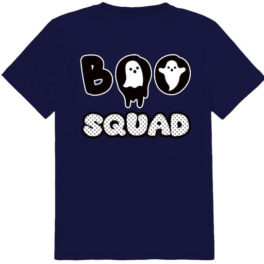 T-SHIRT KOSZULKA DLA DZIECKA Z NADRUKIEM HALLOWEEN BOO SQUAD 116 JAKOŚĆ PolskaKoszulka