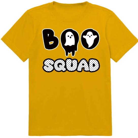 T-SHIRT KOSZULKA DLA DZIECKA Z NADRUKIEM HALLOWEEN BOO SQUAD 128 JAKOŚĆ PolskaKoszulka