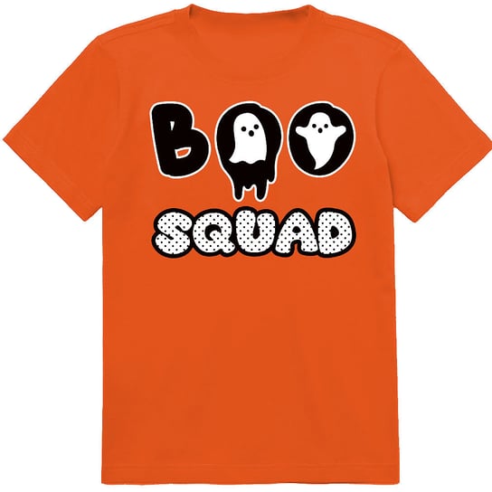 T-SHIRT KOSZULKA DLA DZIECKA Z NADRUKIEM HALLOWEEN BOO SQUAD 128 JAKOŚĆ PolskaKoszulka