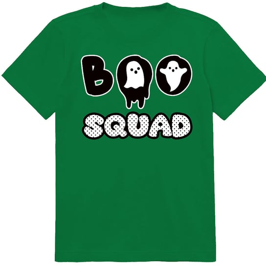 T-SHIRT KOSZULKA DLA DZIECKA Z NADRUKIEM HALLOWEEN BOO SQUAD 128 JAKOŚĆ PolskaKoszulka