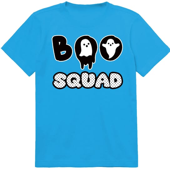 T-Shirt Koszulka Dla Dziecka Z Nadrukiem Halloween Boo Squad 140 Jakość PolskaKoszulka