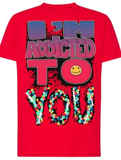 T-Shirt Koszulka Dla Par Addicted Rozm.XXL Inna marka