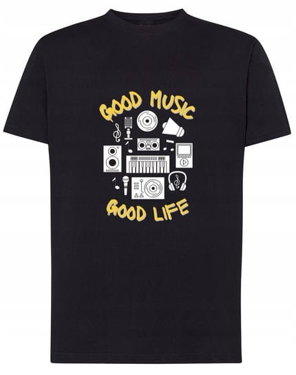 T-Shirt koszulka Dobra Muzyka Dobre Życie r.XS Inna marka