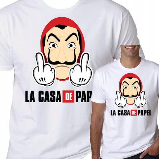 T-Shirt Koszulka Dom Z Papieru La Casa De L 0730 Inna marka