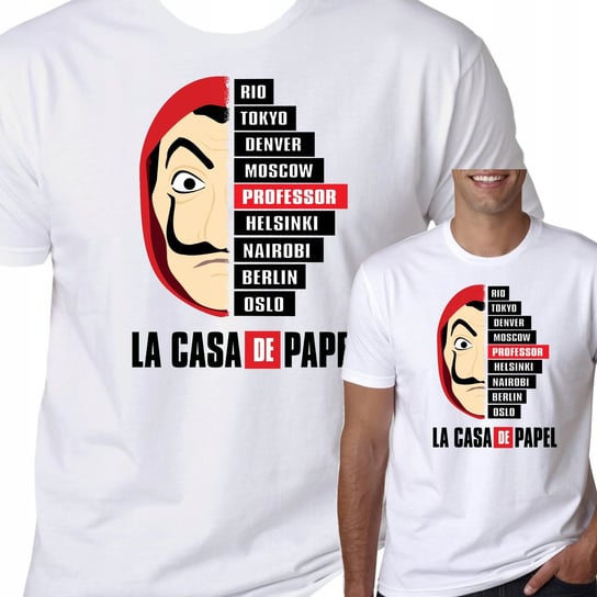 T-Shirt Koszulka Dom Z Papieru La Casa De L 0731 Inna marka