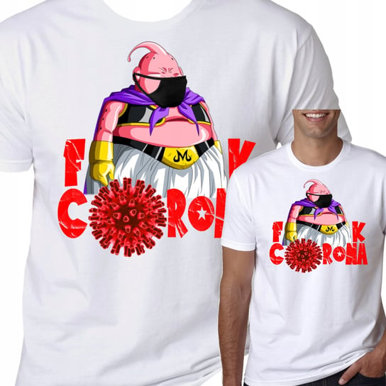 T-Shirt KOSZULKA DRAGON BALL CORONA COVID S 0332 Inna marka