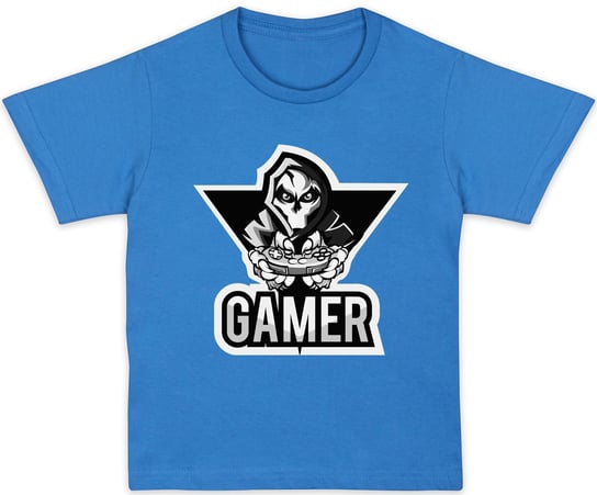 T-SHIRT KOSZULKA DZIECIĘCA BAWEŁNIANA GRY GAMER XBOX R-147 152 A392 DonWitold