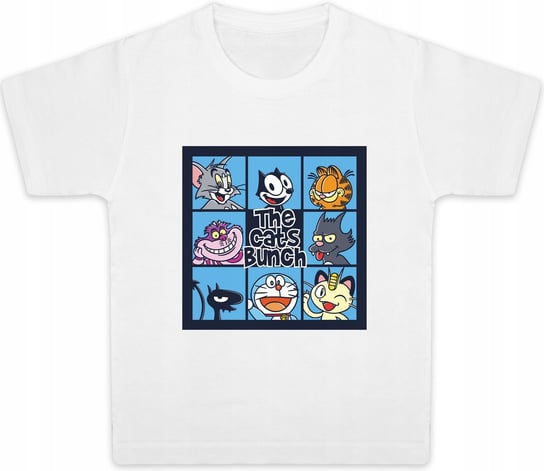 T-SHIRT KOSZULKA DZIECIĘCA BAWEŁNIANA KOTY TOM JERRY R-146 152 A653 DonWitold