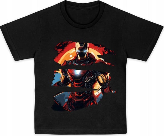 T-SHIRT KOSZULKA DZIECIĘCA BAWEŁNIANA MARVEL IRON MAN R-134 140 A270 DonWitold