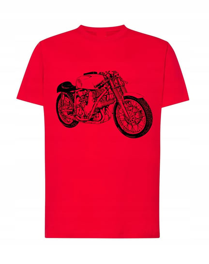 T-Shirt koszulka fajny nadruk motor r.3XL Inna marka