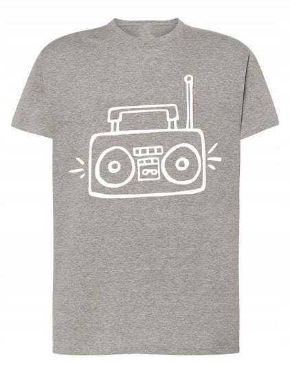 T-Shirt koszulka fajny nadruk Radio r.5XL Inna marka