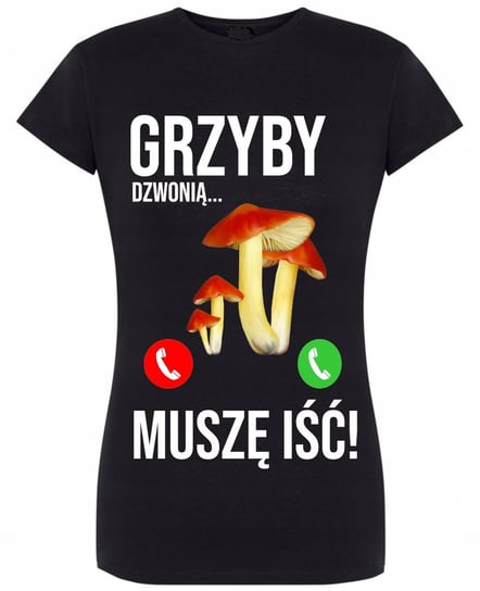 T-Shirt Koszulka Grzyby dzwonią muszę iść XXL Inna marka