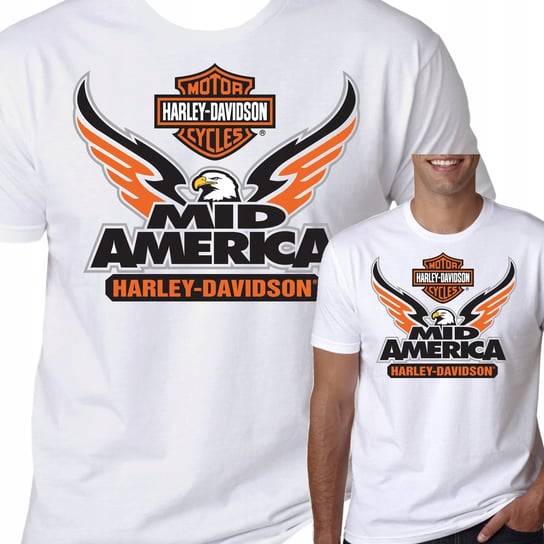 T-Shirt Koszulka Harley Davidson Na Motor M 0397 Inna marka