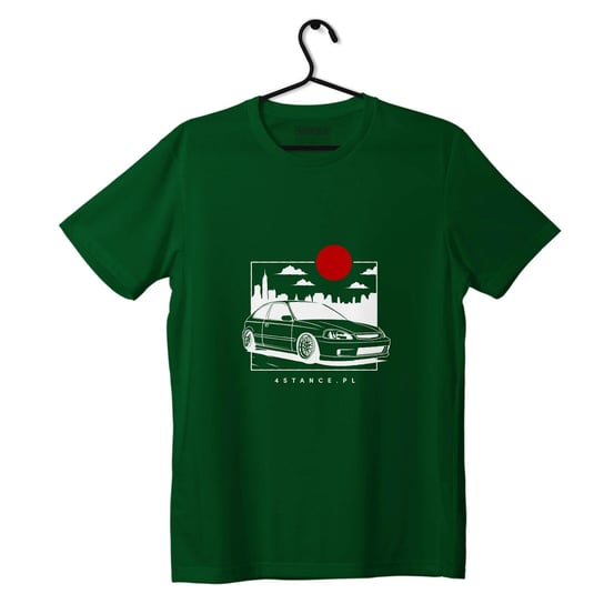 T-shirt koszulka Honda Civic VI JDM zielona-3XL ProducentTymczasowy