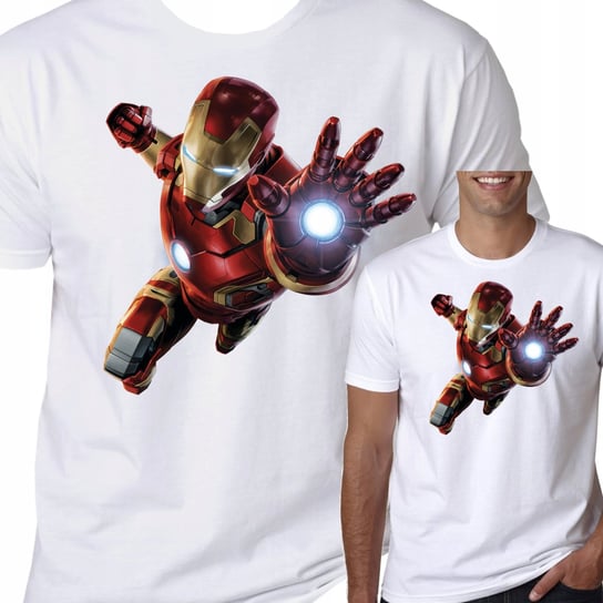 T-Shirt Koszulka Iron Man Avengers Marvel L 0413 Inna marka