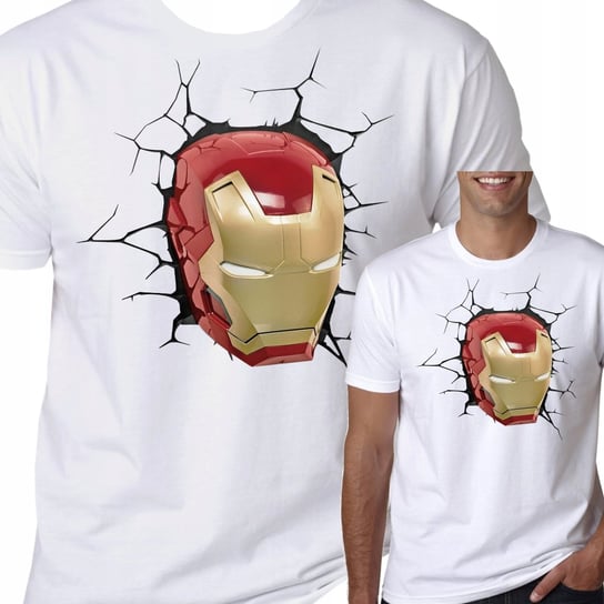 T-Shirt Koszulka Iron Man Avengers Marvel L 0417 Inna marka