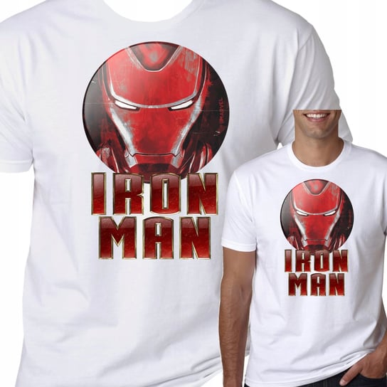 T-Shirt KOSZULKA IRON MAN AVENGERS MARVEL S 0414 Inna marka