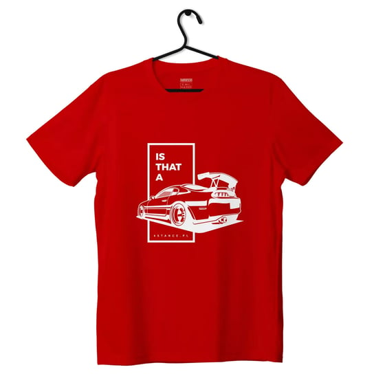 T-shirt koszulka IS THAT A SUPRA JDM czerwona-3XL ProducentTymczasowy