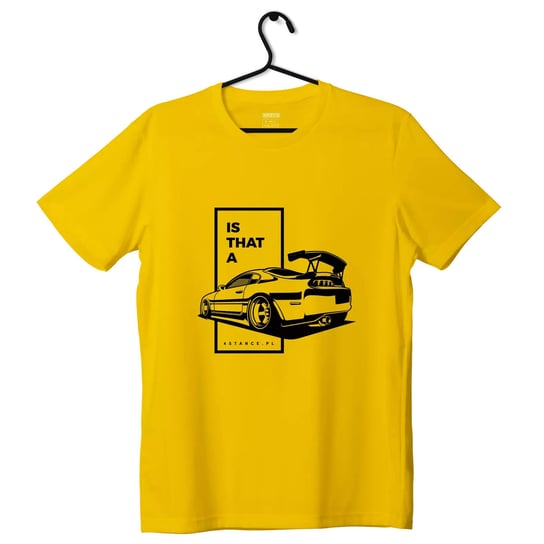 T-shirt koszulka IS THAT A SUPRA JDM żółta-4XL ProducentTymczasowy