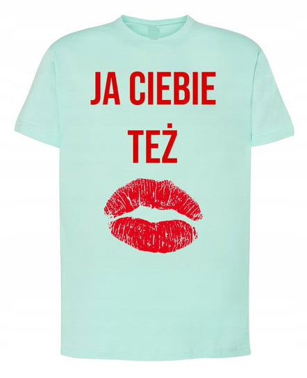 T-shirt Koszulka Ja Ciebie Też Prezent Walentynki rozmiar XS Inna marka