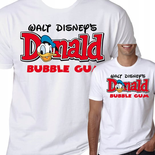 T-Shirt Koszulka Kaczor Donald Guma Bubble S 0717 Inna marka
