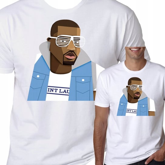 T-Shirt Koszulka Kanye West Rap Prezent L 0830 Inna marka
