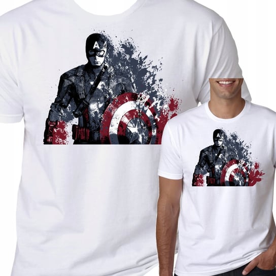 T-Shirt Koszulka Kapitan Ameryka Marvel M 0427 Inna marka