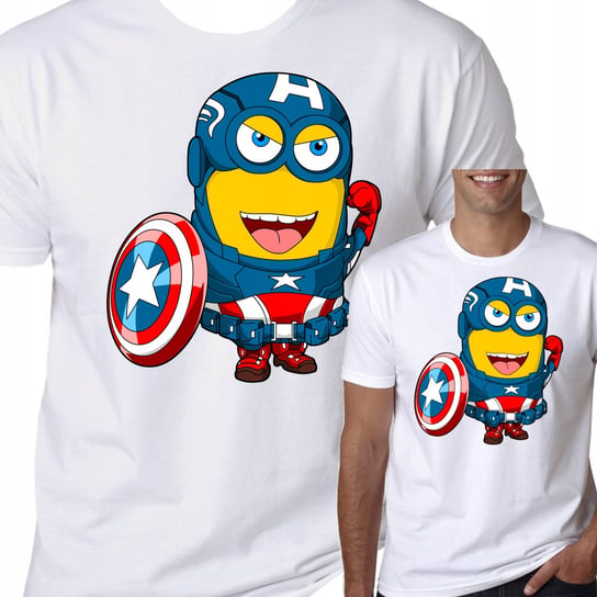 T-Shirt Koszulka Kapitan Ameryka Marvel M 0433 Inna marka