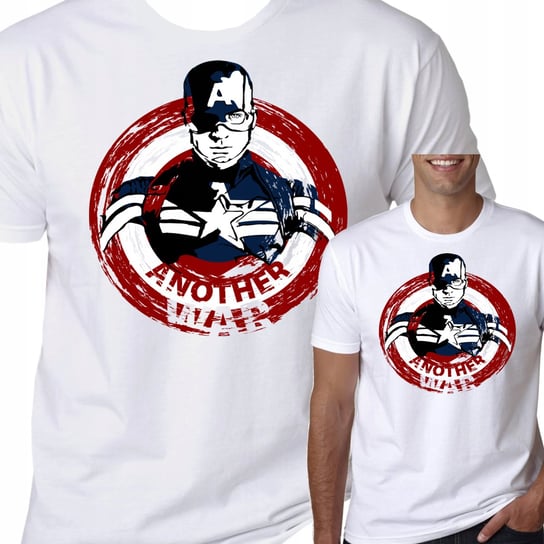 T-Shirt Koszulka Kapitan Ameryka Marvel S 0432 Inna marka