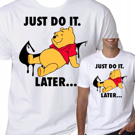 T-Shirt Koszulka Kubuś Puchatek Just Do It M 0780 Inna marka