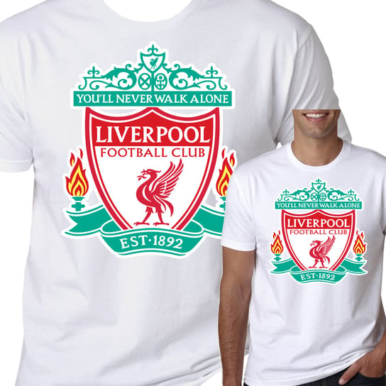 T-Shirt KOSZULKA LIVERPOOL FC PREZENT XXL 0162 Inna marka