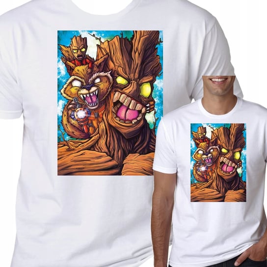 T-Shirt Koszulka Marvel Groot Strażnicy L 0660 Inna marka
